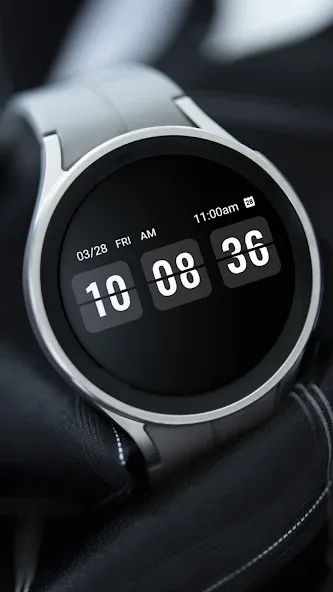 ZKin Watch Face Flip Clock screenshot 2