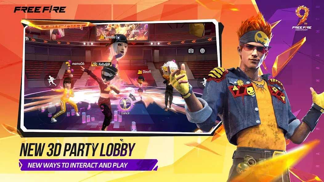 Free Fire: 9th Anniversary screenshot 7