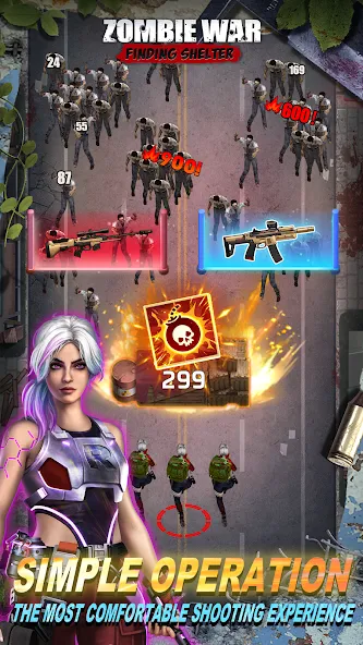 Zombie War : Finding shelter screenshot 2