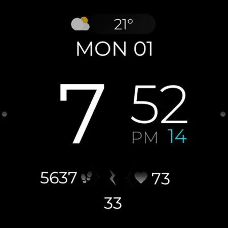 Battery Digital Watch Face screenshot 10