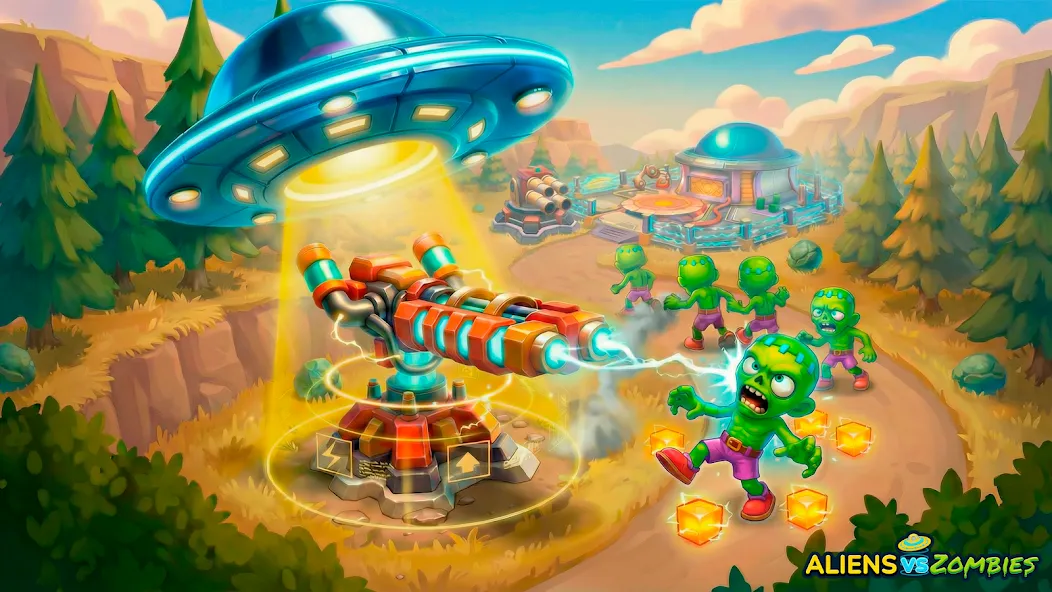 Aliens vs Zombies: Invasion screenshot 8