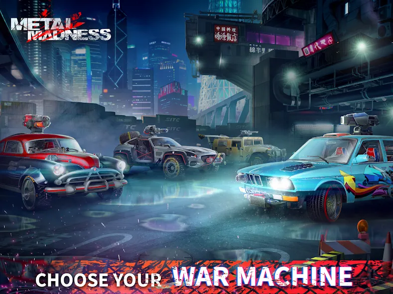 METAL MADNESS PvP: Car Shooter screenshot 21