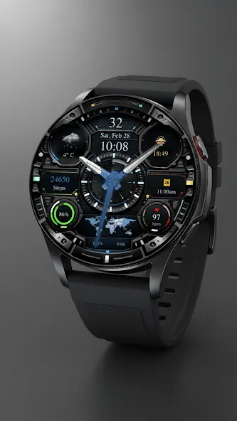 ChronoSphere watchface mono17 screenshot 5