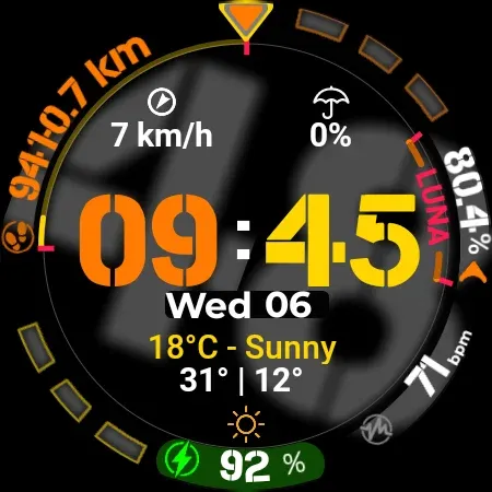 Watch Face CUE160 screenshot 7