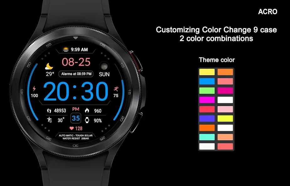 ACRO ACT G Watchface screenshot 6