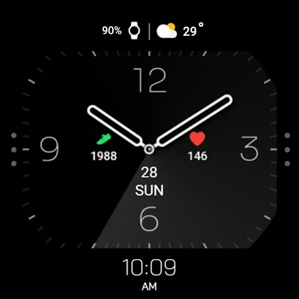MIMIX Simple Octagon Watchface screenshot 21
