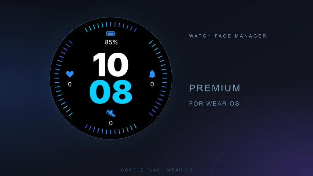 Pulse Grid Watch Face screenshot 1