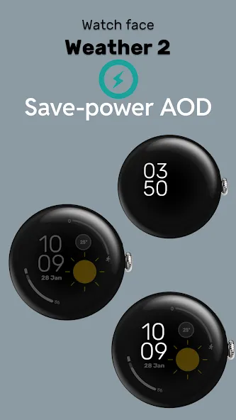 Weather 2 Watch face screenshot 4