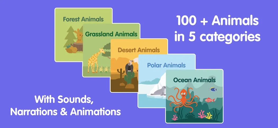Learn Animals for Kids screenshot 3