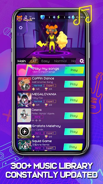 Cyber Surfer : Rhythm Odyssey screenshot 3