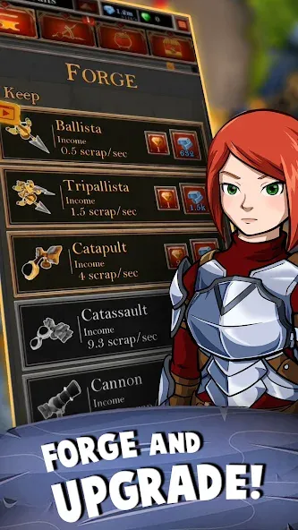 Castle Fusion Idle Clicker screenshot 4