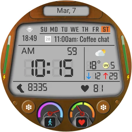 DB063 Fusion Watch Face screenshot 27