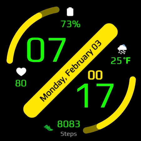 Sleek Modern Digital Watch screenshot 16