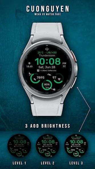 Watch face CNW-36 screenshot 2