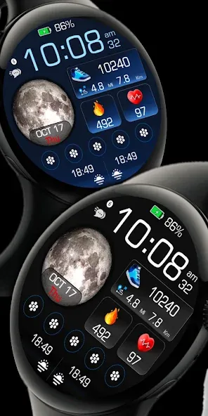 Modular Moon Tracker Watch 37 screenshot 1