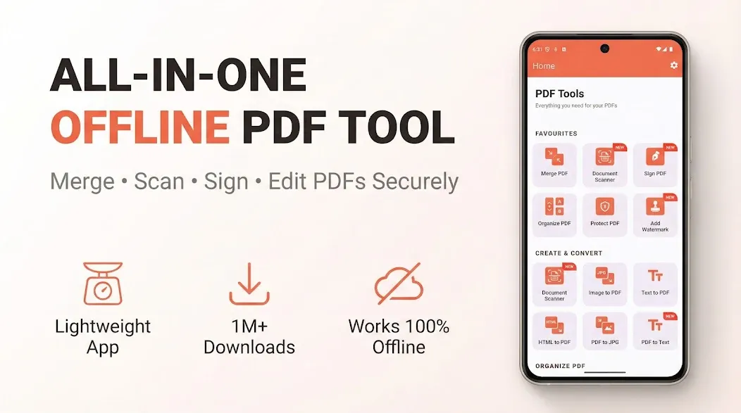 PDF Merge: Scan, Sign & Edit screenshot 1