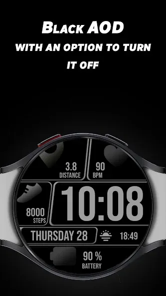 Colorful Tiles 2 - Watch face screenshot 7