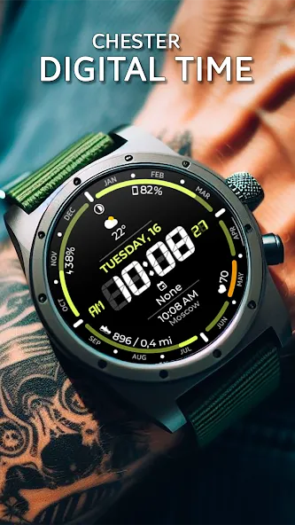Chester Digital time screenshot 1