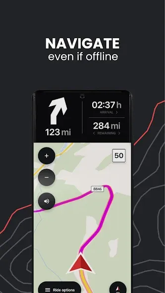 calimoto Motorcycle Navigation screenshot 2