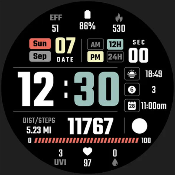 Moonlace Watch Face screenshot 15