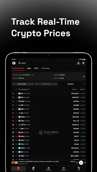 SoSoValue: Crypto Tracker screenshot 10