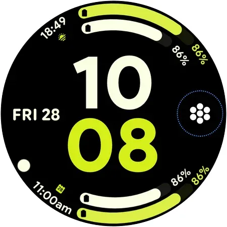 Digital Arc - Watch face screenshot 11
