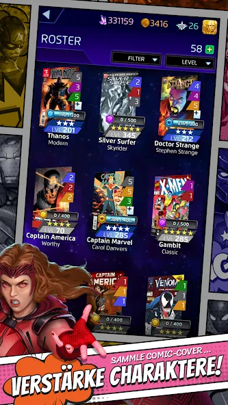 MARVEL Puzzle Quest Helden-RPG screenshot 2