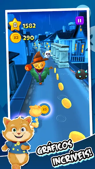 Toon Math: Corrida Matemática screenshot 1