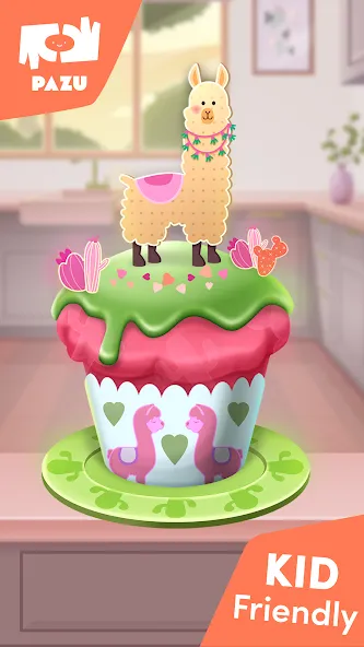 カップケーキメーカー-子供向けの料理とベーキングゲーム screenshot 3