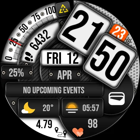 Digital Watch Face MB360 screenshot 19