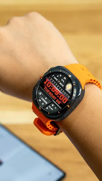 N-SPORT704 Weather Time Watch screenshot 7