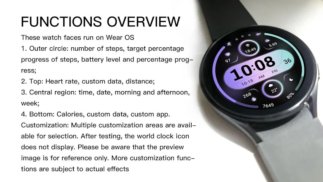 Colorful Components For WearOS screenshot 11
