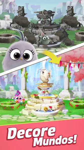 Angry Birds Match 3 screenshot 4
