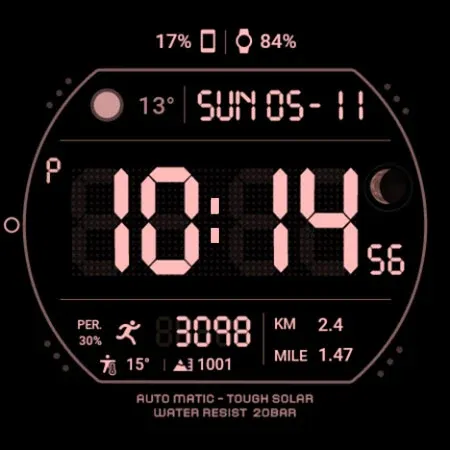 MIMIX Digital D1 Watchface screenshot 27