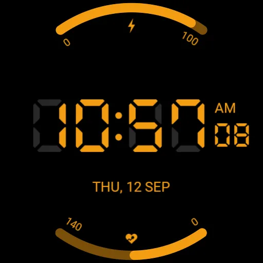 Super Digital Watch Face screenshot 5