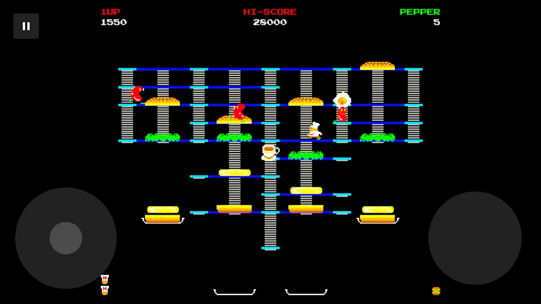 Burger Dasher: Retro Arcade screenshot 2