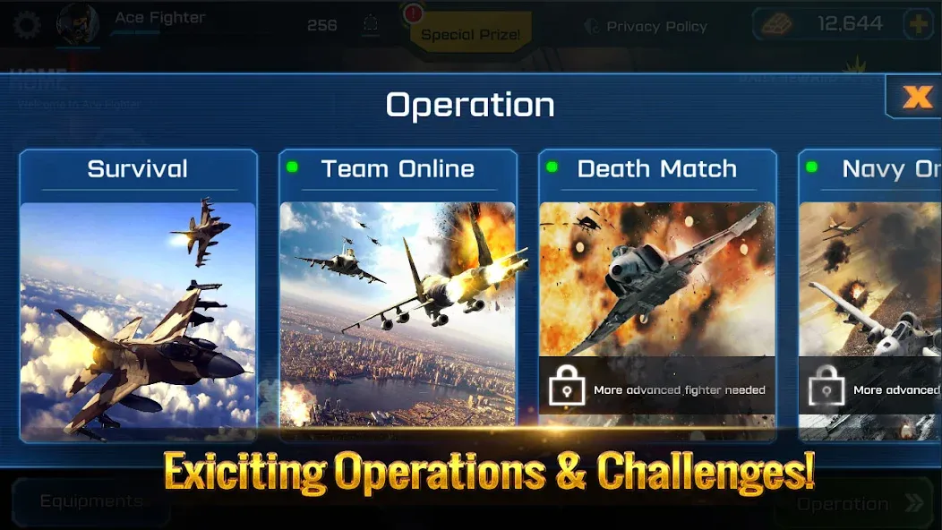 avião de combate ace: moderno screenshot 7