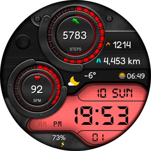 Digital Artumi Watch face screenshot 20