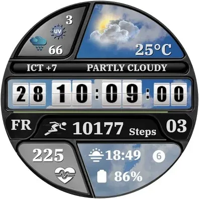 N-SPORT742 SuperDial Weather screenshot 11