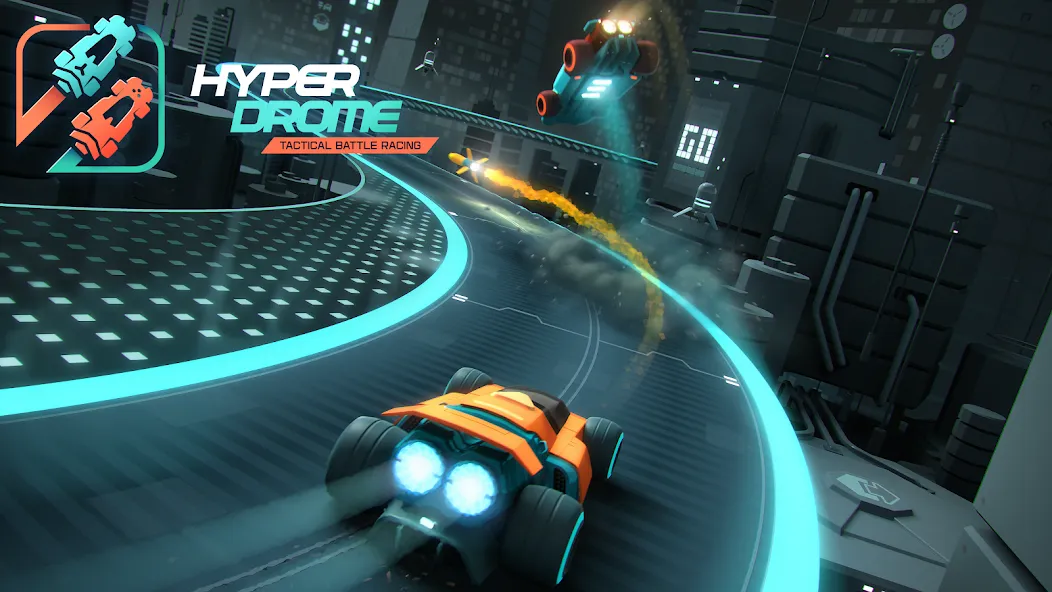 Hyperdrome - Tactical Battle Racing screenshot 1