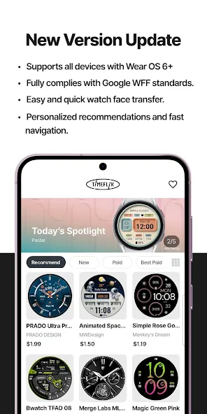 TIMEFLIK Watch Faces screenshot 2