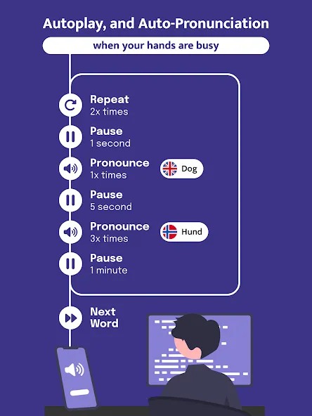 Most Common Norwegian Words screenshot 10
