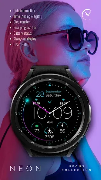 Voron NEON Watch Face screenshot 2