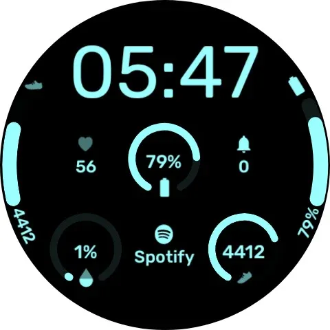 Modulux - WearOS Watchface screenshot 9