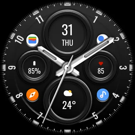 DADAM87: Hybrid Watch Face screenshot 17