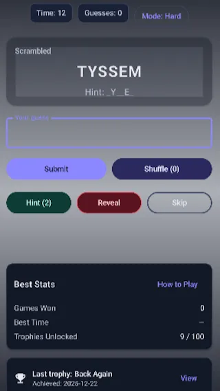 Word Scramble screenshot 4