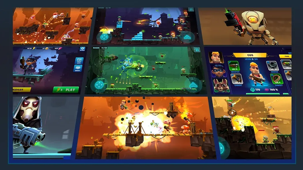 Autogun Heroes: Run and Gun screenshot 4
