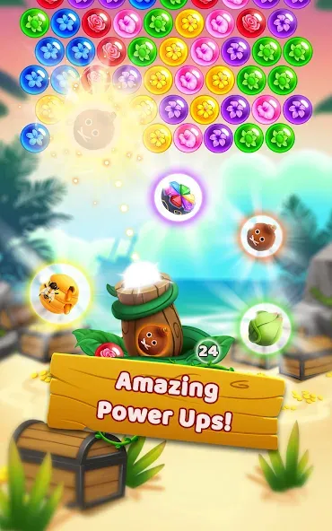Bubble Shooter Flower Blossom screenshot 9