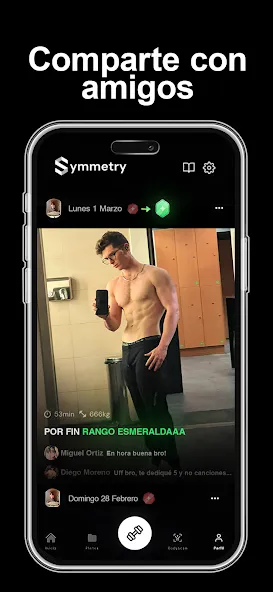 Symmetry: Rutinas Gimnasio IA screenshot 7