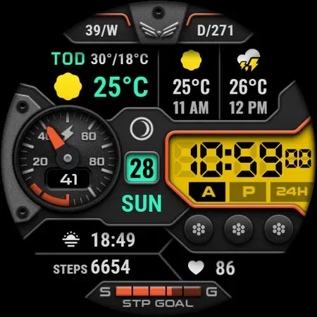 Ballozi NEXO - Digital Face screenshot 14